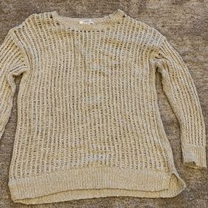 Motherhood Maternity Ivory Knit Sweatshirt - S